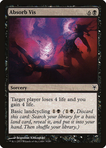 Absorb Vis [Duel Decks: Sorin vs. Tibalt], MTG Single - Gamers Grove