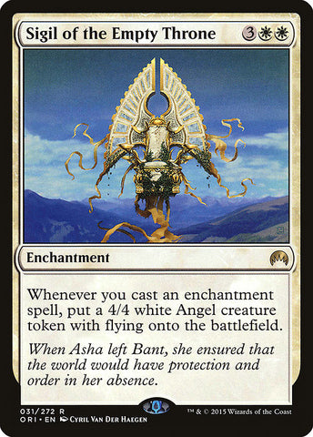 Sigil of the Empty Throne [Magic Origins], MTG Single - Gamers Grove