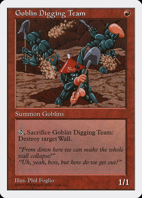 Goblin Digging Team [Anthologies], MTG Single - Gamers Grove