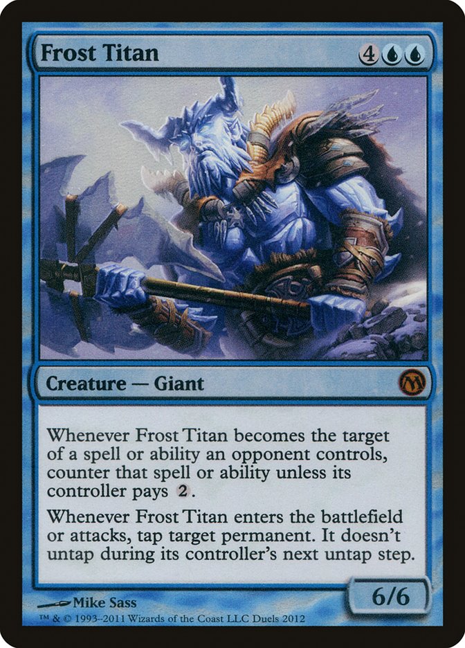 Frost Titan (Duels of the Planeswalkers Promos) [Duels of the Planeswalkers Promos 2011], MTG Single - Gamers Grove