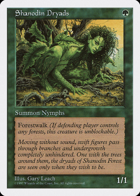 Shanodin Dryads [Fifth Edition], MTG Single - Gamers Grove