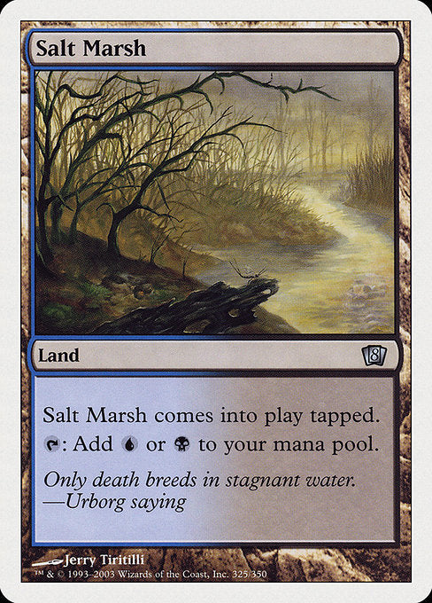 Salt Marsh [Eighth Edition], MTG Single - Gamers Grove