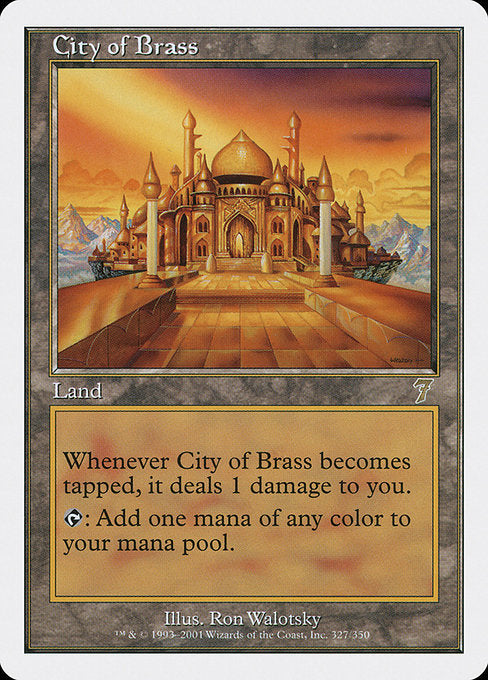 City of Brass [Seventh Edition], MTG Single - Gamers Grove