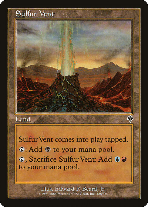 Sulfur Vent [Invasion], MTG Single - Gamers Grove