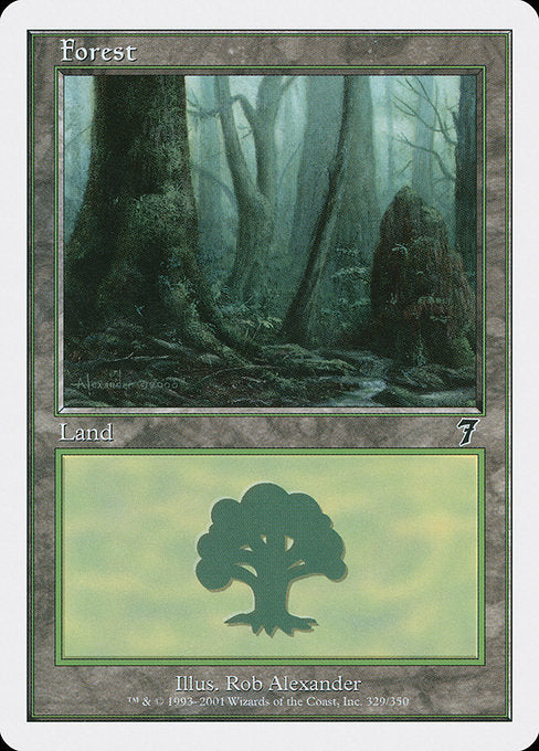 Forest [Seventh Edition], MTG Single - Gamers Grove