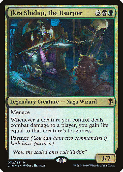 Ikra Shidiqi, the Usurper [Commander 2016], MTG Single - Gamers Grove