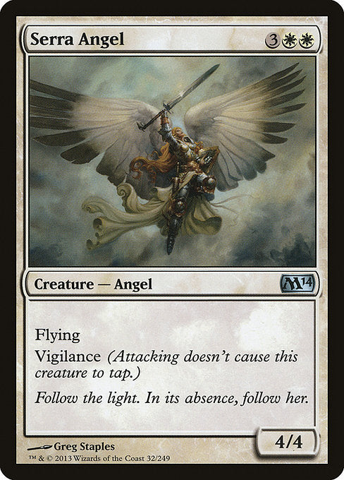 Serra Angel [Magic 2014], MTG Single - Gamers Grove