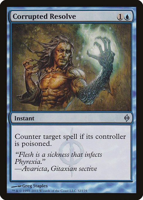 Corrupted Resolve [New Phyrexia], MTG Single - Gamers Grove