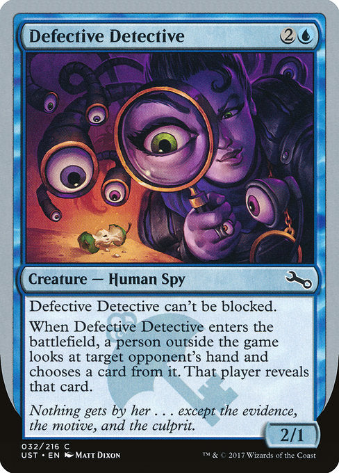 Defective Detective [Unstable], MTG Single - Gamers Grove