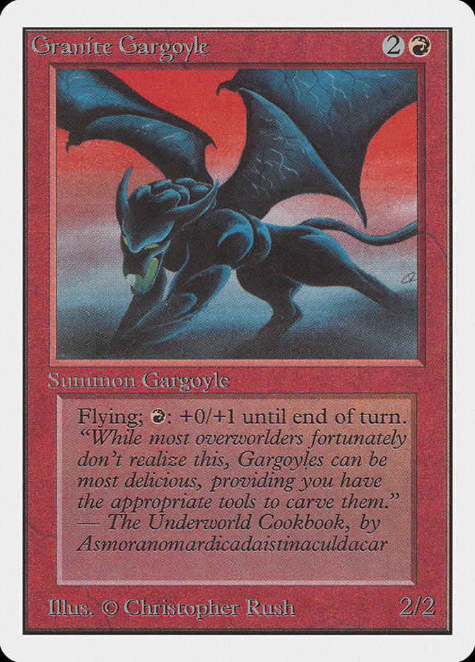 Granite Gargoyle [Unlimited Edition], MTG Single - Gamers Grove