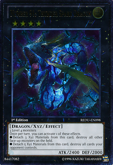 Number 91: Thunder Spark Dragon [REDU-EN098] Ultimate Rare