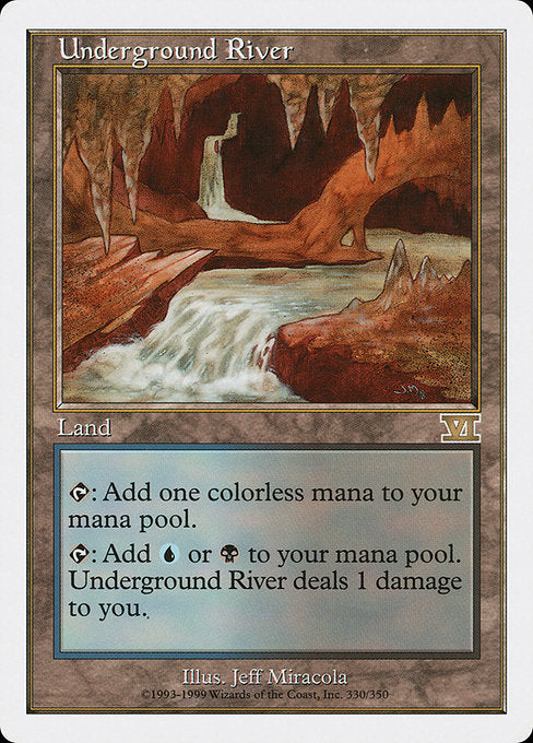 Underground River [Classic Sixth Edition], MTG Single - Gamers Grove