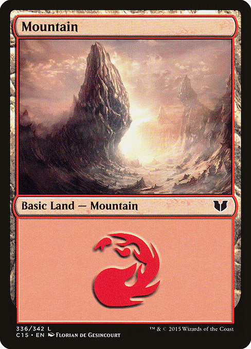Mountain [Commander 2015], MTG Single - Gamers Grove