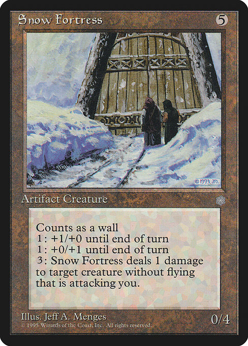 Snow Fortress [Ice Age], MTG Single - Gamers Grove