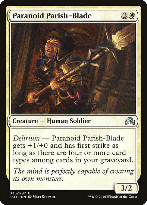 Paranoid Parish-Blade [Shadows over Innistrad], MTG Single - Gamers Grove