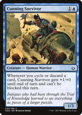Cunning Survivor [Hour of Devastation], MTG Single - Gamers Grove