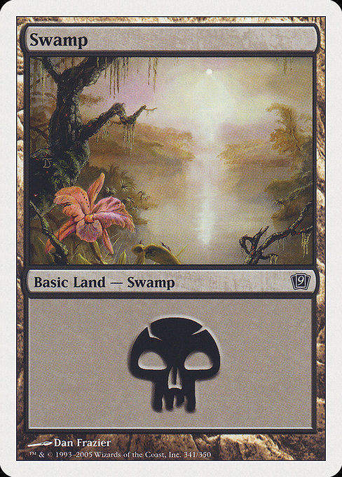 Swamp [Ninth Edition], MTG Single - Gamers Grove