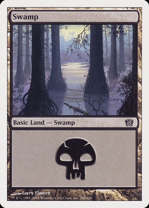 Swamp [Eighth Edition], MTG Single - Gamers Grove