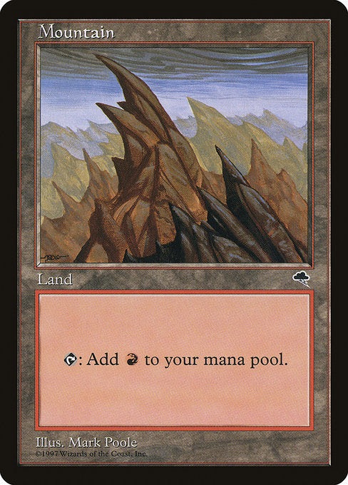 Mountain [Tempest], MTG Single - Gamers Grove