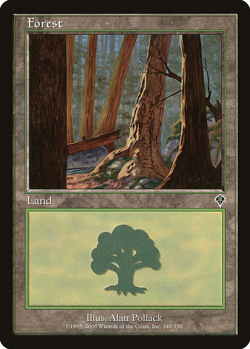 Forest [Invasion], MTG Single - Gamers Grove