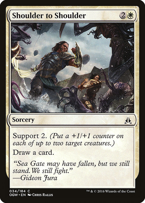 Shoulder to Shoulder [Oath of the Gatewatch], MTG Single - Gamers Grove