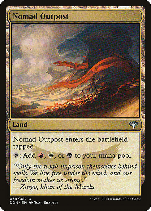 Nomad Outpost [Duel Decks: Speed vs. Cunning], MTG Single - Gamers Grove