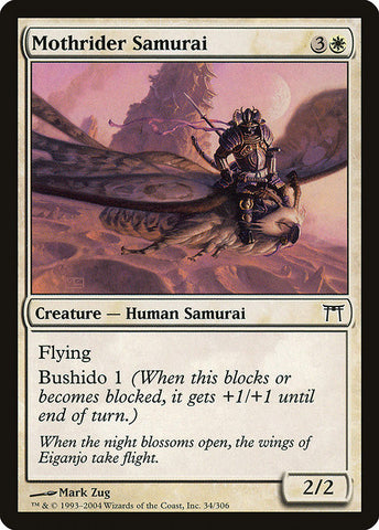 Mothrider Samurai [Champions of Kamigawa], MTG Single - Gamers Grove