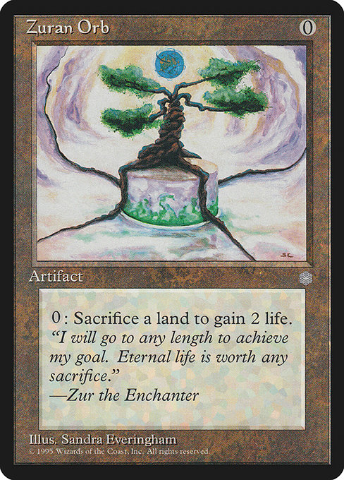 Zuran Orb [Ice Age], MTG Single - Gamers Grove