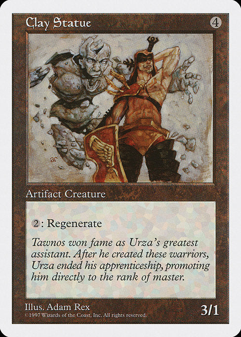 Clay Statue [Fifth Edition], MTG Single - Gamers Grove