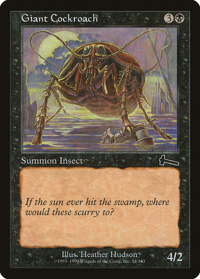 Giant Cockroach [Urza's Legacy], MTG Single - Gamers Grove