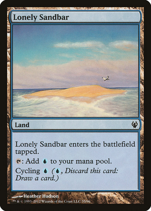 Lonely Sandbar [Duel Decks: Izzet vs. Golgari]