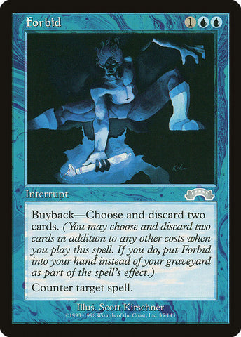 Forbid [Exodus], MTG Single - Gamers Grove