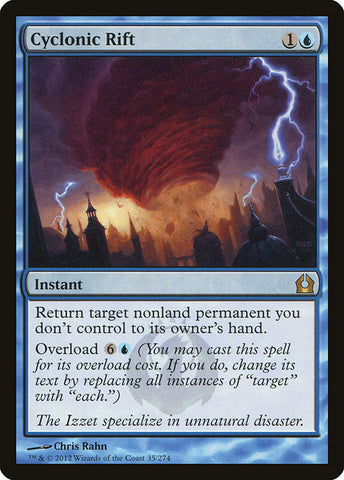 Cyclonic Rift [Return to Ravnica], MTG Single - Gamers Grove