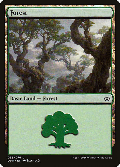 Forest [Duel Decks: Nissa vs. Ob Nixilis], MTG Single - Gamers Grove