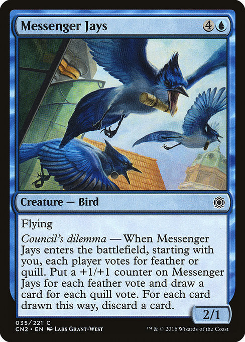 Messenger Jays [Conspiracy: Take the Crown], MTG Single - Gamers Grove