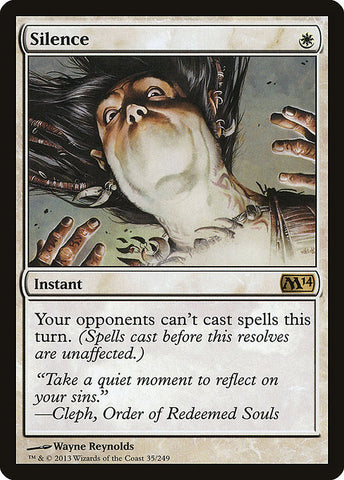 Silence [Magic 2014], MTG Single - Gamers Grove