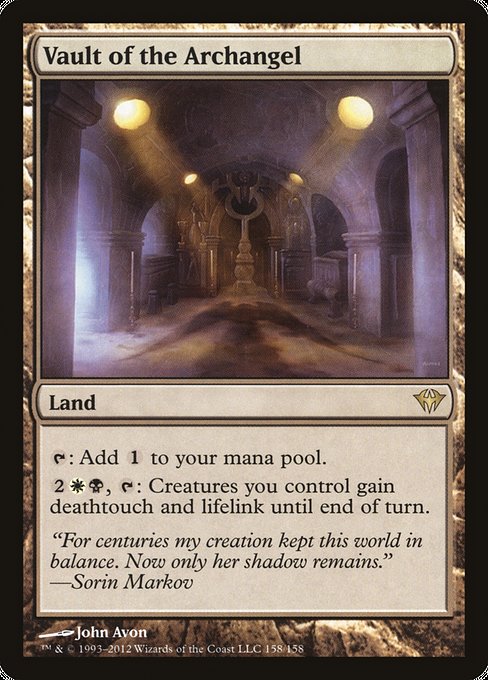 Vault of the Archangel [Dark Ascension], MTG Single - Gamers Grove