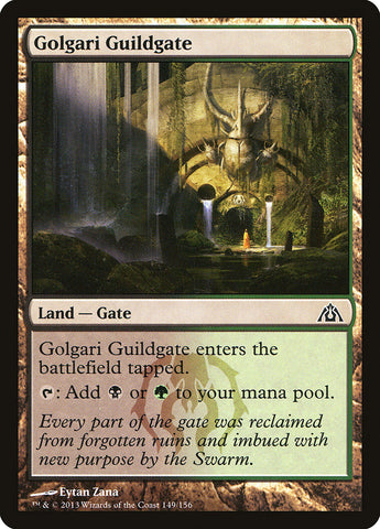 Golgari Guildgate [Dragon's Maze], MTG Single - Gamers Grove