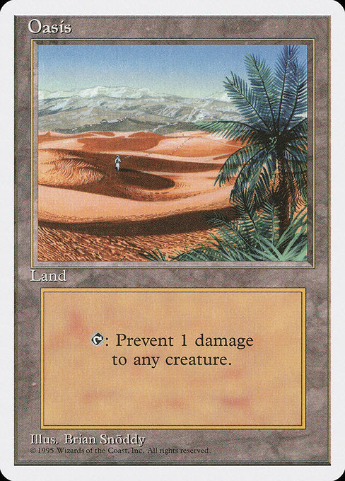 Oasis [Fourth Edition], MTG Single - Gamers Grove
