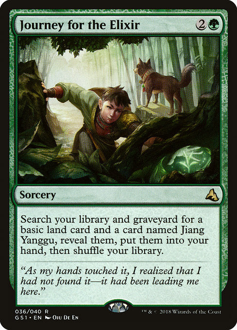 Journey for the Elixir [Global Series Jiang Yanggu & Mu Yanling], MTG Single - Gamers Grove