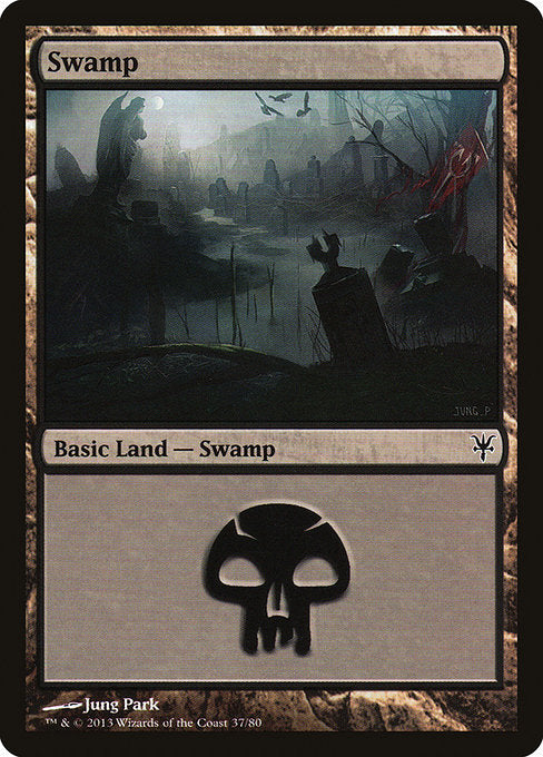 Swamp [Duel Decks: Sorin vs. Tibalt], MTG Single - Gamers Grove