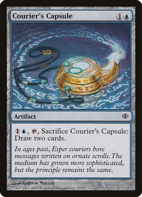 Courier's Capsule [Shards of Alara], MTG Single - Gamers Grove