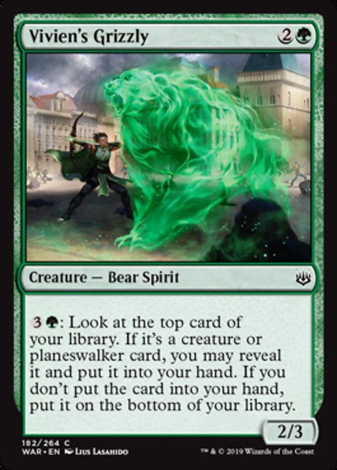 Vivien's Grizzly [War of the Spark]