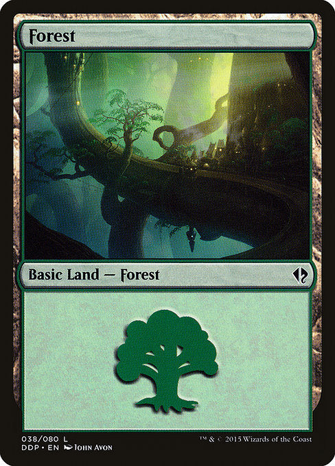 Forest [Duel Decks: Zendikar vs. Eldrazi], MTG Single - Gamers Grove