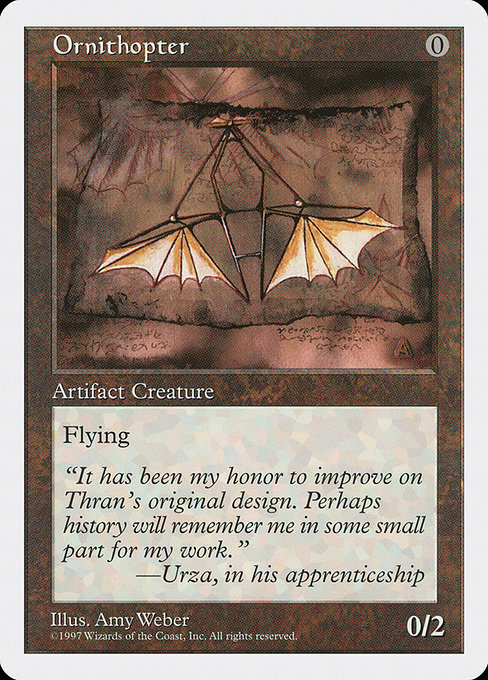 Ornithopter [Fifth Edition], MTG Single - Gamers Grove