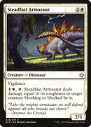 Steadfast Armasaur [Ixalan], MTG Single - Gamers Grove