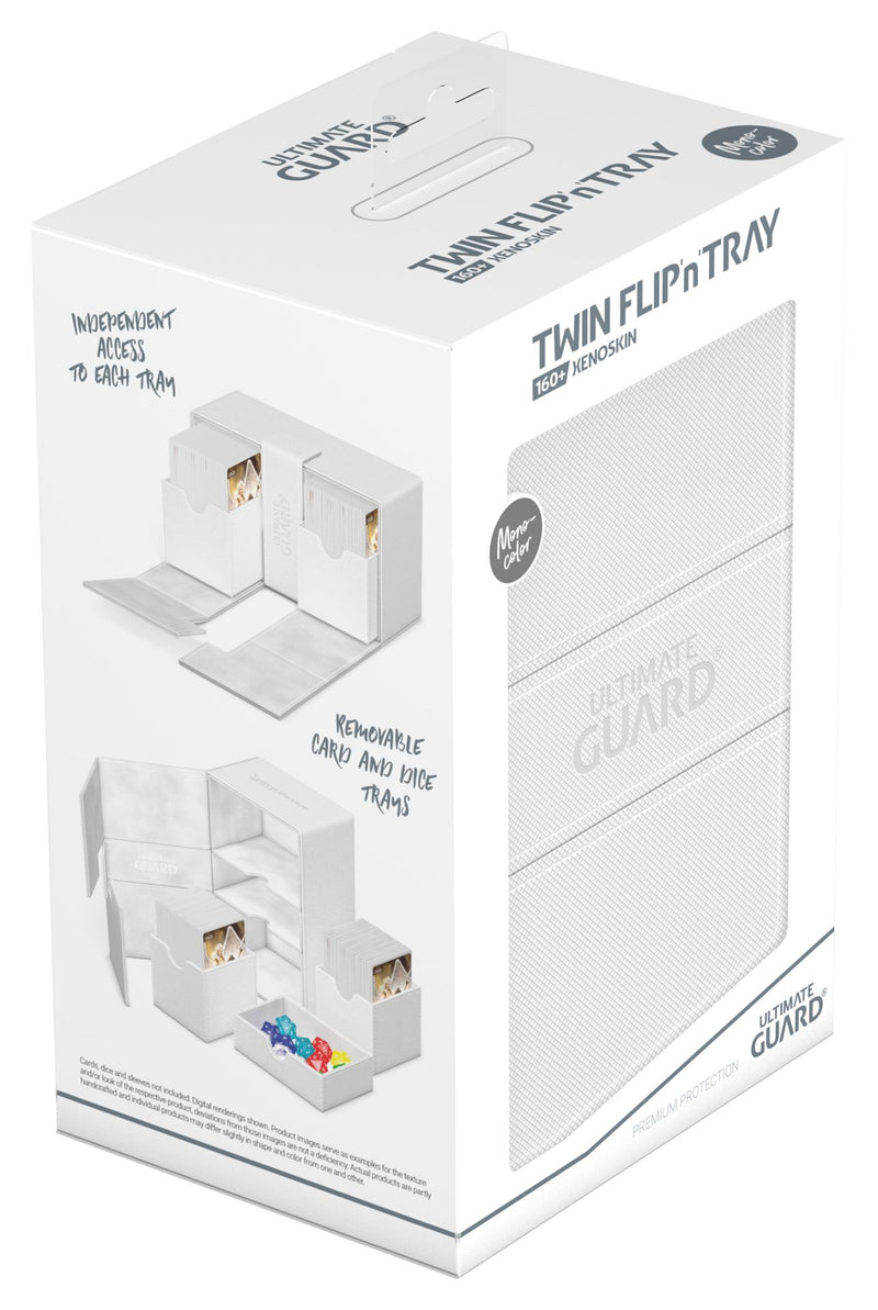 Twin Flip'n'Tray 160+ Standard Size - White
