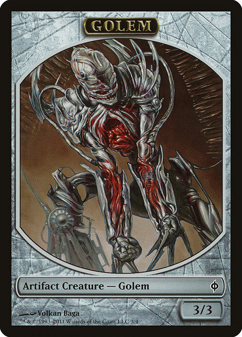 Golem [New Phyrexia Tokens]
