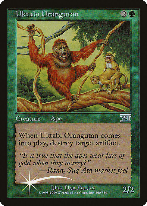 Uktabi Orangutan [Arena League 2000], MTG Single - Gamers Grove