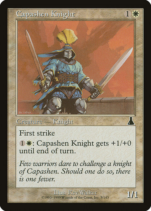 Capashen Knight [Urza's Destiny], MTG Single - Gamers Grove